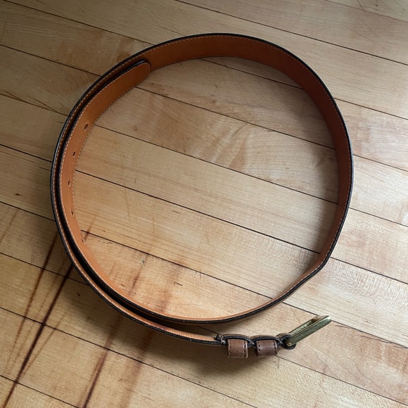 Vintage Coach NYC belt in tan size large/XL 38” waist rare excellent condition - Picture 4 of 5